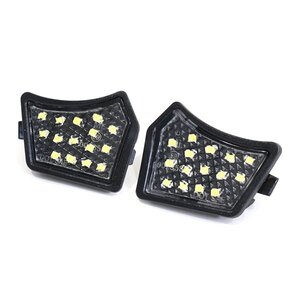 ジャガー JAGUAR XJX350 X358 2003～2009 LED フロントアンダーミラー ウェルカムランプ ウェルカムライト サイドミラーランプ 2Pセット