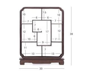 茶道具 茶器展示棚 工芸品 茶道 実木 置物台 鶏翅 棚 茶器立て ボーグ架 木彫り 展示ラック mdd024