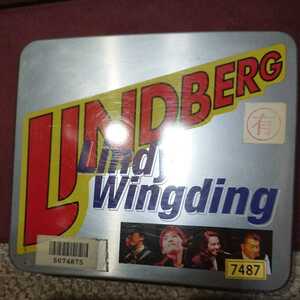 リンドバーグの2毎組アルバム 「Lindy Wingding」 金属ケース仕様 レンタル落ちです。ブックレットあり。