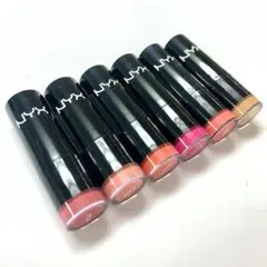 NYXラウンドリップスティックス6本セット新品未使用