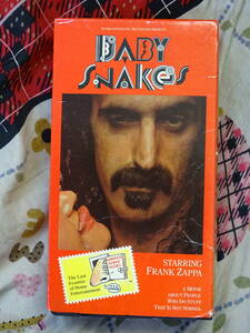 FRANK ZAPPA Baby Snakes VHS 2本組