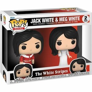 ★ホワイト ストライプス フィギュア The White Stripes Pop! Vinyl Figure 2-Pack FUNKO 新品 正規品 人形 TOY