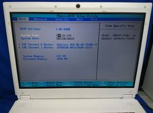 UNITCOM Lesance M66SRU LNB/VHP/CL608GW-C2D-T WindowsVista C2D(Core2 Duo) パソコン工房 ジャンク