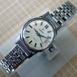 ★即決★送料無料★ヴィンテージ★RADO 21JEWEL 781/1 ラド― 手巻き式　レディース腕時計★稼動品★バンドサイズ調整します★