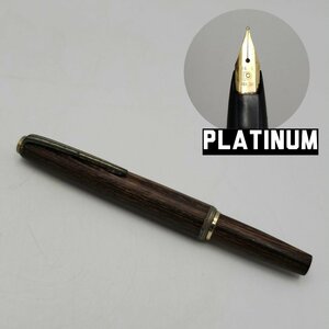 PLATINUM 万年筆 14K ジャンク 状態不明 筆記具 筆記用具 文具 ペン プラチナ万年筆 プラチナ萬年筆 老舗 アンティーク レトロ 【ラa1565】