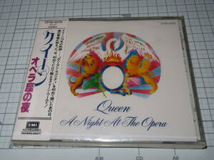 ネコポス可 未開封 CD 旧規格盤 CP325379 QUEEN オペラ座の夜 クイーン　新品