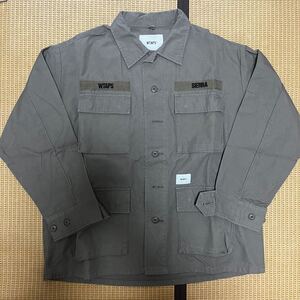 美中古 Sサイズ wtaps jungle shirt シャツ ダブルタップス シャツ