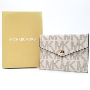 ☆未使用級☆ MICHAEL KORS マイケルコース カードケース コンパクト パスポートケース