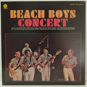 ②中古LPレコード簡易洗浄済み：BEACH BOYS(ビーチ・ボーイズ) / BEACH BOYS CONCERT (国内盤)