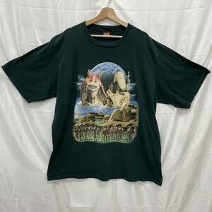 90s STAR WARS スターウォーズ NABOO EPISODE1 ジャージャービンクス キャラクター 映画 ムービー Tシャツ 半袖 古着 ヴィンテージ 2XL