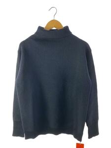 ANDERSEN-ANDERSEN◆セーター(厚手)/L/ウール/NVY/Sailor turtleneck