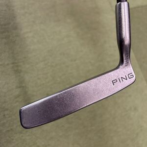 Z684 希少 PING KARSTEN J BLADE L字パター アルディラカーボンシャフト 34インチ 448g