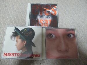 ◇渡辺美里/「eyes」「Lovin´you」「BREATH」◇初期CDアルバム3セットで　My Revolution　送185