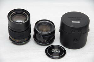 ★中古★コニカ Konica HEXANON AR 28mm F3.5 + おまけ AR 135mm F3.5