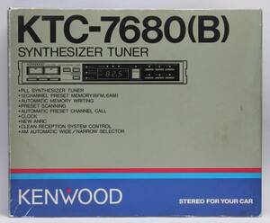 KENWOOD KTC-7680 FM/AMチューナー 180mm 未使用