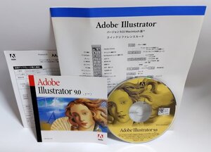 【同梱OK】 Adobe Illustrator 9.0 日本語版 for Mac ■ イラストレーター