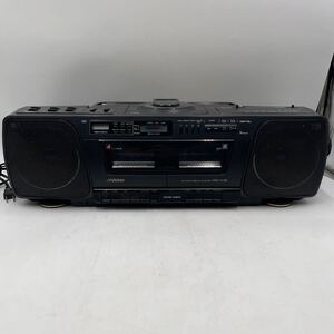 k101ビクター Victor CDラジカセ CD Portable System NO.RC-X3 ブラック ※通電確認済み※動作未確認ジャンク