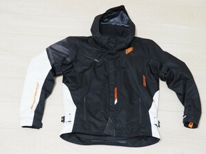 HYOD ST-W BACK-iD D3O PARKA BLACK/WHITE LLサイズ ヒョウドウ ジャケット バイク ツーリング プロテクター