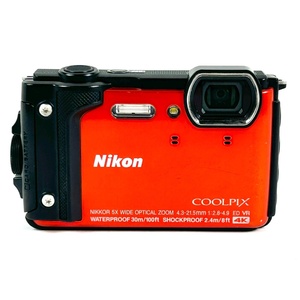 ニコン Nikon COOLPIX W300 オレンジ コンパクトデジタルカメラ 【中古】