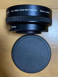 SANYO Xacti 0.7× WIDE LENS WITH MACRO サンヨー ザクティ ワイドレンズ マクロ カメラ周辺機器 ジャンク