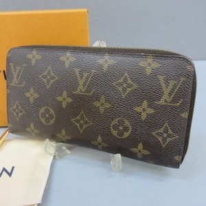 K801★LOUIS VUITTON ルイヴィトン モノグラム ジッピーウォレット CA4192 長財布　4/16★A