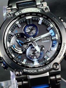 新品 CASIO カシオ G-SHOCK ジーショック MTG 腕時計 電波ソーラー腕時計 無垢バンド レイヤーコンポジットバンド MTG-B1000BD-1AJF