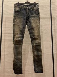 seigeki skinny denim japanese label デニム　青激