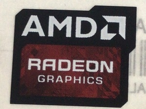 ■新品・未使用 ■10枚セット 【AMD RADEON】エンブレムシール【20*16㎜】送料無料・追跡サービス付き☆P230