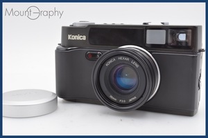 ★良品★ コニカ KONICA HEXAR 35mm F2.0 メタルキャップ付き ★完動品★ 同梱可 #7798