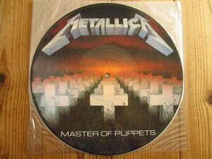 Metallica / メタリカ / Master Of Puppets / Music For Nations / MFN 60P / UK盤 / ピクチャーディスク