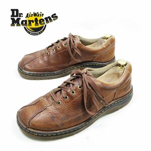 UK10　28.5cm相当　Dr.Martens　ドクターマーチン　5ホール　革靴　レザーシューズ　ブラウン　茶　ワークシューズ　/U7781