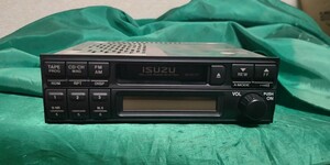 早い者勝ち！イスズ純正　PI－１５８４M　AM、FM、カセットデッキ　　中古品 送料無料！