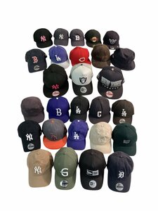 ★NEW ERA ニューエラ キャップ 帽子 27個 大量まとめ売り 現状品 2.5kg★