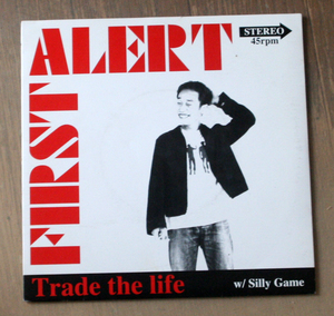 First Alert - Trade The Life / EP, レッド・クリアー色 / Punk, Power Pop, パンク, パワーポップ