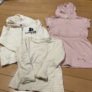 女の子100センチ　3点セット　gap ラブラパピィ　エミュロッタ