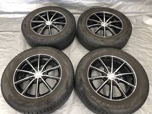 □2412-264 EcoFORME 17in 7J +53 5H-114.3 ピレリ アイスアシンメトリコプラス 225/65R17 レガシィアウトバック エクストレイル CX-5 CX-8