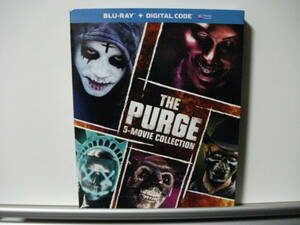 即購入可★レアBlu-ray DVD★ THE PURGE パージ 輸入盤 ホラーサスペンス映画 洋画 ５枚組 リージョンフリー ★新品・未開封品★