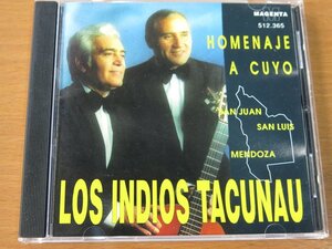 CD LOS INDIOS TACUNAU Homenaje a Cuyo 輸入盤 中古品