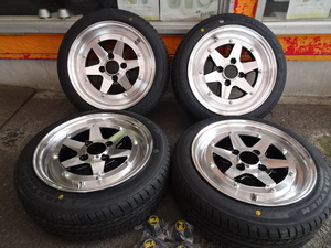 ロンシャンXR-4　６Ｊ-14　100/4Ｈ　海外製　155/55Ｒ14　4本セット　軽自動車　ミラ　アルト