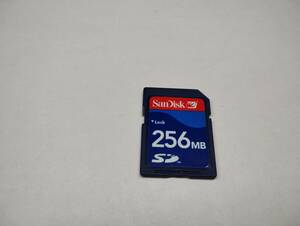 256MB　メガバイト　SanDisk　SDカード　メモリーカード