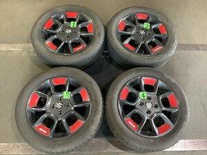 イグニス FF21S 純正 アルミ16インチ 175/60R16 タイヤホイール 4本 16×5J +40 PCD100 53.5mm 4H 2本 BS 2024年製 溝有 クロスビー等