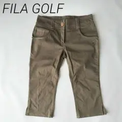 美品✨FILA GOLF フィラ ゴルフ ショート クロップドパンツ