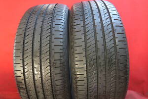 R1490★ タイヤ 2本 ★ 225/55R18 ヨコハマ GEOLANDAR SUV G055 BLUEARTH ★ バリ山 2022年製造