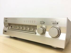 ★YAMAHA　NATURAL SOUND STEREO AMPLIFIER　AX-596　　ケーブル付き　通電確認済　★美品