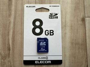 ELECOM エレコム　SDHCカード　８GB　MF-FSD008GC4/H 