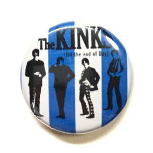 25mm 缶バッジ The Kinks キンクス Till The End Of The Day