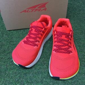 YO002 ALTRA アルトラ M ESCALANTE 3 UK6 24.5cm ロードランニングシューズ NEON/CORAL アウトドア 未使用 展示品 靴