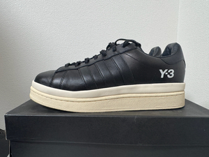 【美品付属品完備】ADIDAS Y-3 HICHO BLACK/WHITE US11,5 JP29,5　アディダス Yohji Yamamoto ヨウジヤマモト