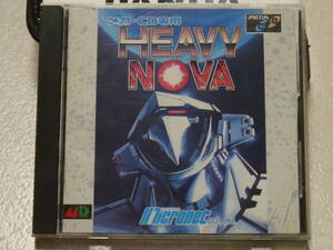 帯あり　MEGA-CD　ヘビーノバ HEAVY NOVA セガ ・ケース・説明書付 MEGA CD メガCD、取説あり　ゲームソフト 保管品　現状渡し