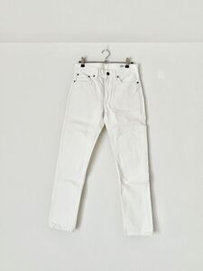 orSlow オアスロウ IVY SLIMFIT DENIM 107 ホワイトデニム Bshop レディース